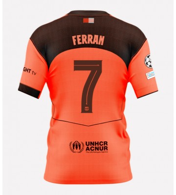 Barcelona Ferran Torres #7 Tredjetrøje 2025-26 Kortærmet